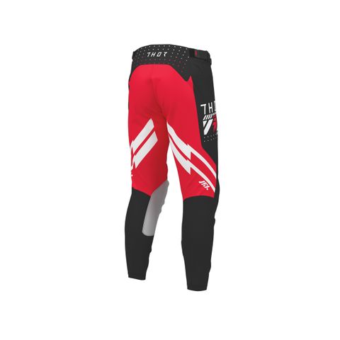 THOR MX PANT LAUNCHMODE FUTURA BLACK/RED