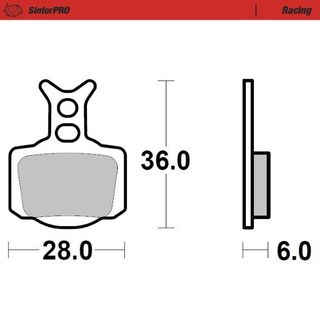 BRAKE PADS FRONT AND REAR MOTO MASTER PRO SINTERED GAS GAS HUSQVARNA KTM