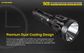 NITECORE TM39 5200 LUMEN LONG THROW RECHARGEABLE FLASHLIGHT+ ADAPTOR