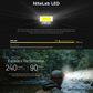 NITECORE HA11 240 LUMEN ULTRA LIGHTWEIGHT DUAL BEAM AA HEADLAMP