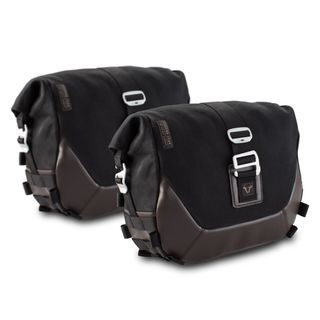 LEGEND GEAR SIDE BAG SET LC1 SW MOTECH SIDE CARRIERS AND BAGS 9.8L