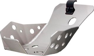 SKID PLATE CROSSPRO 4MM ALUMINIUM SUZUKI RMZ450 08-09  SILVER