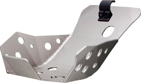 SKID PLATE CROSSPRO 4MM ALUMINIUM SUZUKI RMZ450 08-09  SILVER
