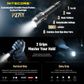 NITECORE RECHARGEABLE TACTICAL LED FLASHLIGHT 5000 LUM WITH GLASS BREAK