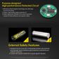 NITECORE 18650 RECHARGEABLE BATTERY 3.7V 3400MAH