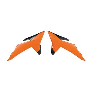 RADIATOR SHROUDS RTECH ORANGE BLACK KTM EXC EXC-F SX SX-F XC XC-F