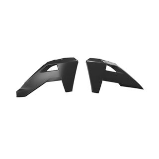 RADIATOR SHROUDS RTECH BLACK HUSQVARNA FC FE  FS FX TC TE TX