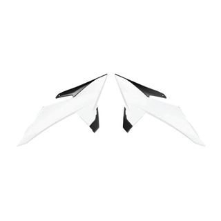 RADIATOR SHROUDS RTECH WHITE BLACK KTM EXC EXC-F SX SX-F XC XC-F