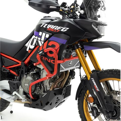 UPPER CRASH BARS CROSSPRO RED APRILIA TUAREG 660 RALLY