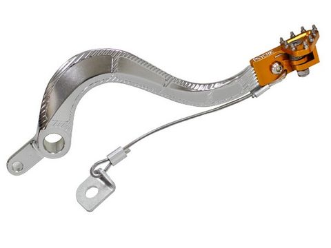 REAR BRAKE PEDAL PSYCHIC, KAWASAKI KX250F 04-20, SUZUKI RMZ250 04-06 GOLD