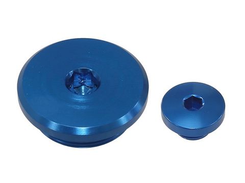 ENGINE PLUG KIT PSYCHIC YZ450F 10-19 BLUE