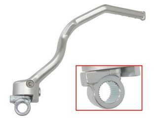 KICKSTART LEVER PSYCHIC SILVER KAWASAKI KX250F 13-16