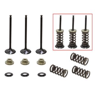 INLET VALVE KIT NAMURA MX INCLUDES 3 VALVES, 3 SPRINGS, RETAINERS & SEATS YAMAHA WR250F 01-09