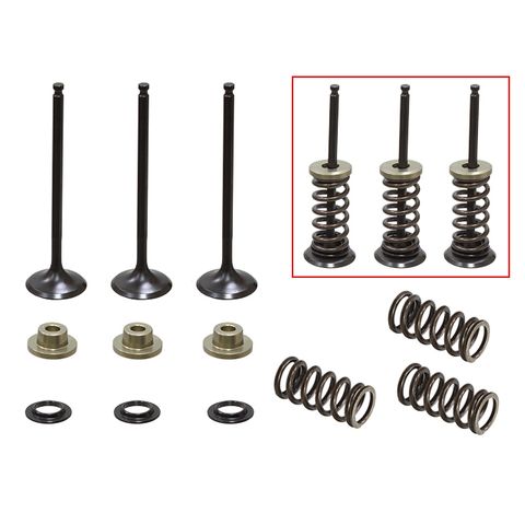 INLET VALVE KIT NAMURA MX INCLUDES 3 VALVES, 3 SPRINGS, RETAINERS & SEATS YAMAHA WR250F 01-09