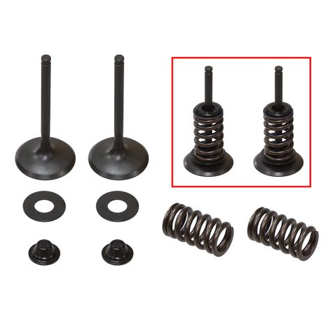 INLET VALVE KIT NAMURA MX INCLUDES 2 VALVES, 2 SPRINGS, RETAINERS & SEATS KAWASAKI KX450F 09-15
