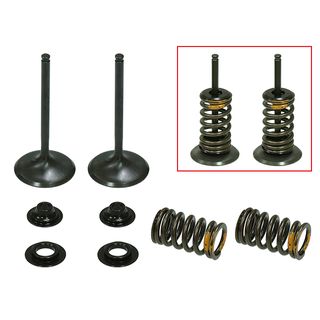 INLET VALVE KIT NAMURA MX INCLUDES 2 VALVES, 2 SPRINGS, RETAINERS & SEATS HONDA CRF450R 09-16
