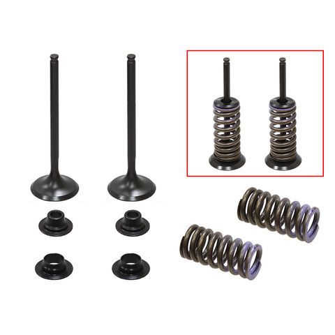 INLET VALVE KIT NAMURA MX INCLUDES 2 VALVES, 2 SPRINGS, RETAINERS & SEATS HONDA CRF150R 07-20