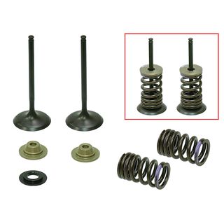 INLET VALVE KIT NAMURA MX INCLUDES 2 VALVES, 2 SPRINGS, RETAINERS & SEATS KAWASAKI KX250F 07-08