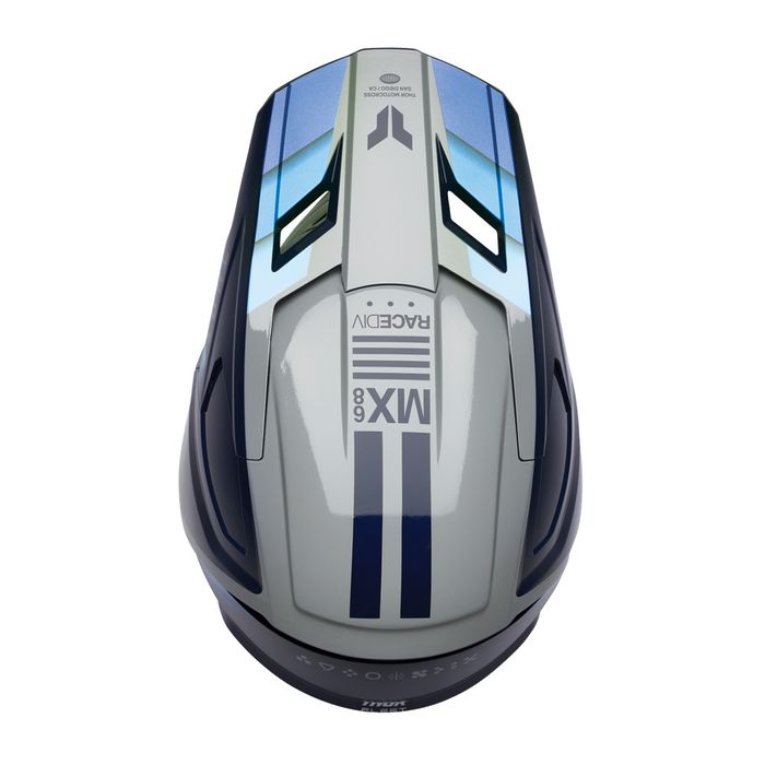 THOR HELMET FLEET DEFY BLACK/GREY YOUTH