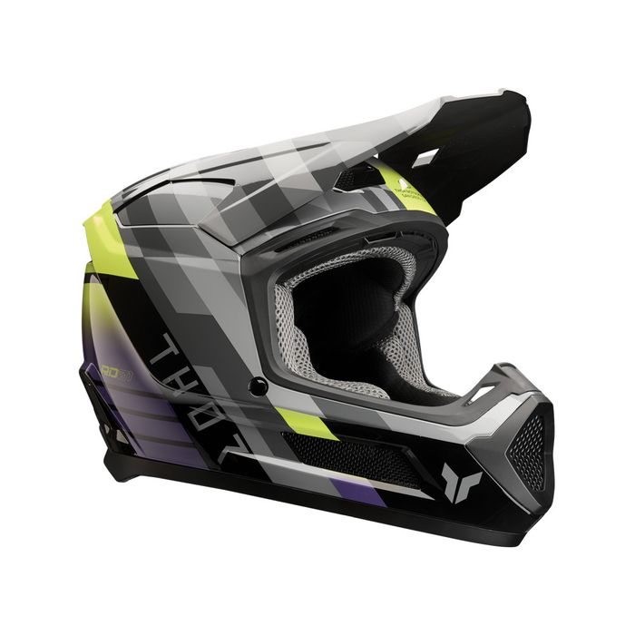 THOR HELMET FLEET CAMBER BLACK/PURPLE YOUTH