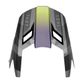 THOR HELMET VISOR KIT FLEET CAMBER BK/PU