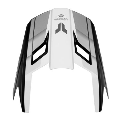 THOR HELMET VISOR KIT FLEET DEFY BK/WH