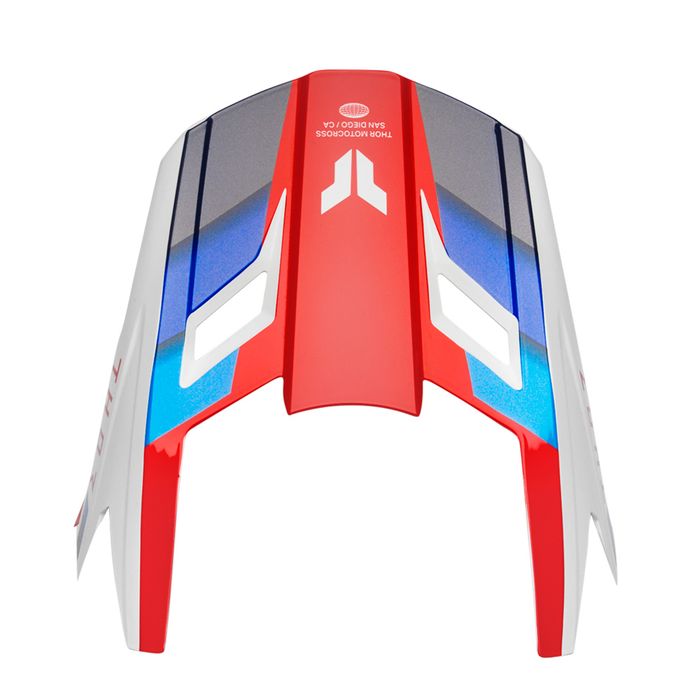 THOR HELMET VISOR KIT FLEET DEFY R/W/B