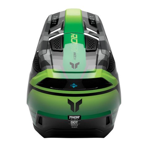 THOR HELMET FLEET CAMBER BLACK/GREEN