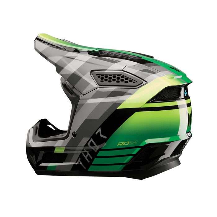 THOR HELMET FLEET CAMBER BLACK/GREEN