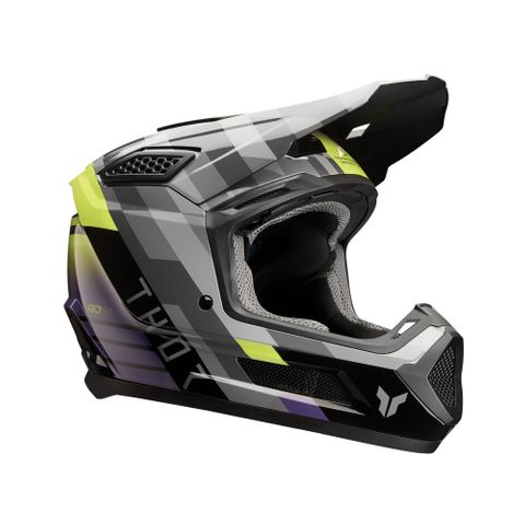 THOR HELMET FLEET CAMBER BLACK/PURPLE