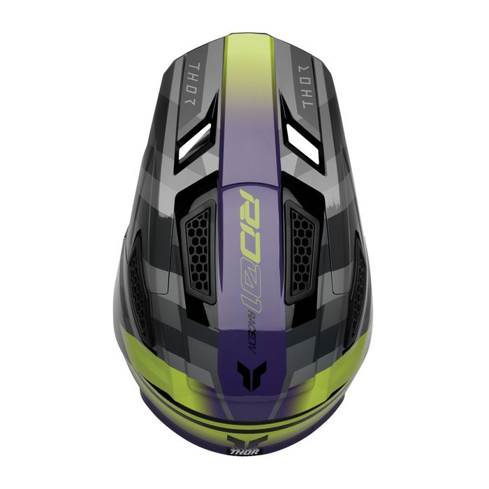 THOR HELMET FLEET CAMBER BLACK/PURPLE