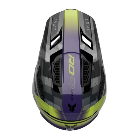 THOR HELMET FLEET CAMBER BLACK/PURPLE