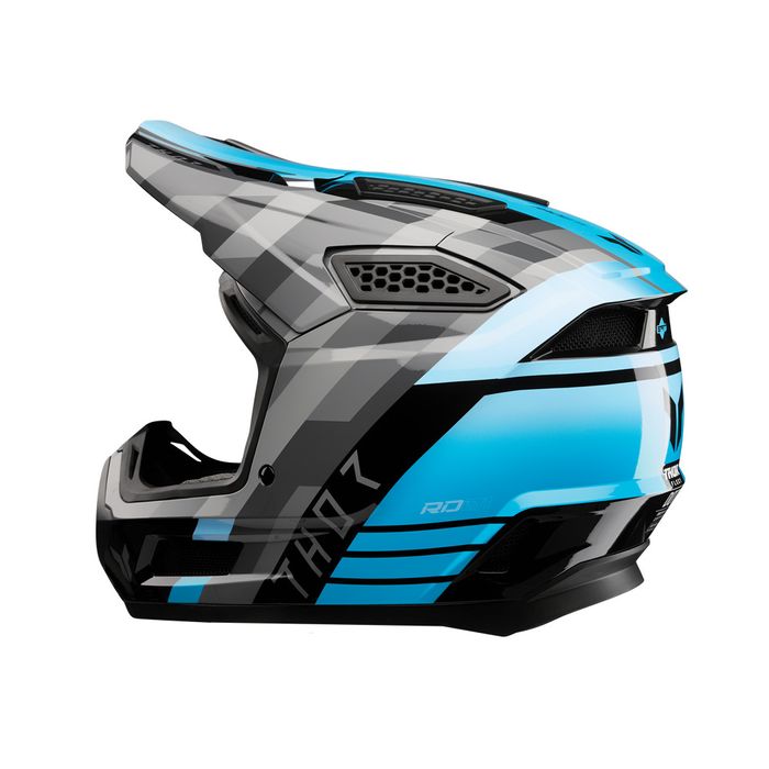 THOR HELMET FLEET CAMBER BLACK/TEAL