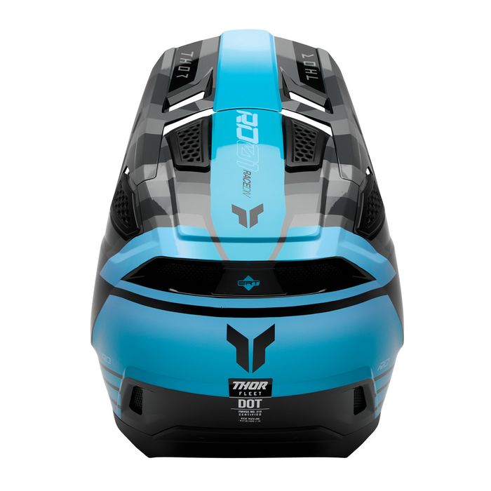 THOR HELMET FLEET CAMBER BLACK/TEAL