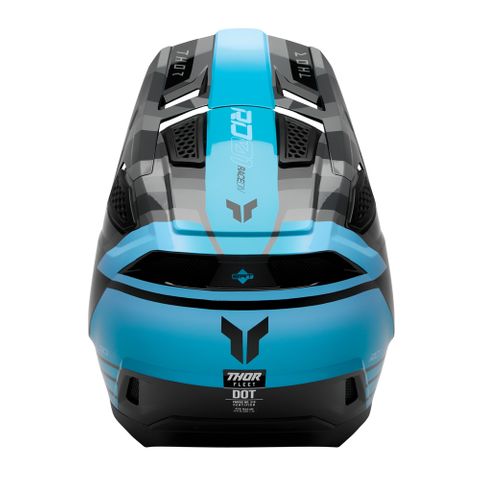 THOR HELMET FLEET CAMBER BLACK/TEAL