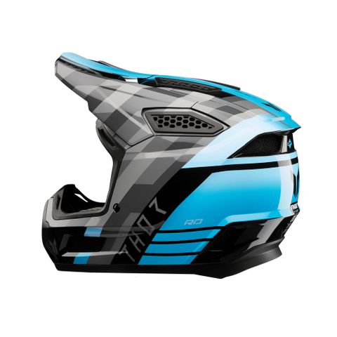 THOR HELMET FLEET CAMBER BLACK/TEAL