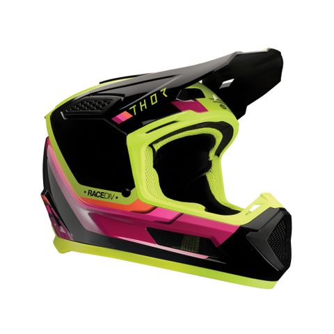 THOR HELMET FLEET DEFY BLACK/ACID