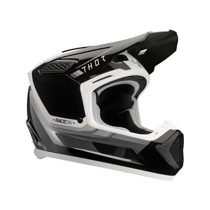 THOR HELMET FLEET DEFY BLACK/WHITE