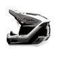 THOR HELMET FLEET DEFY BLACK/WHITE