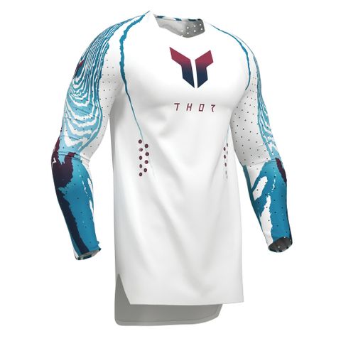 THOR JERSEY SPORTMODE DAMASCUS WHITE