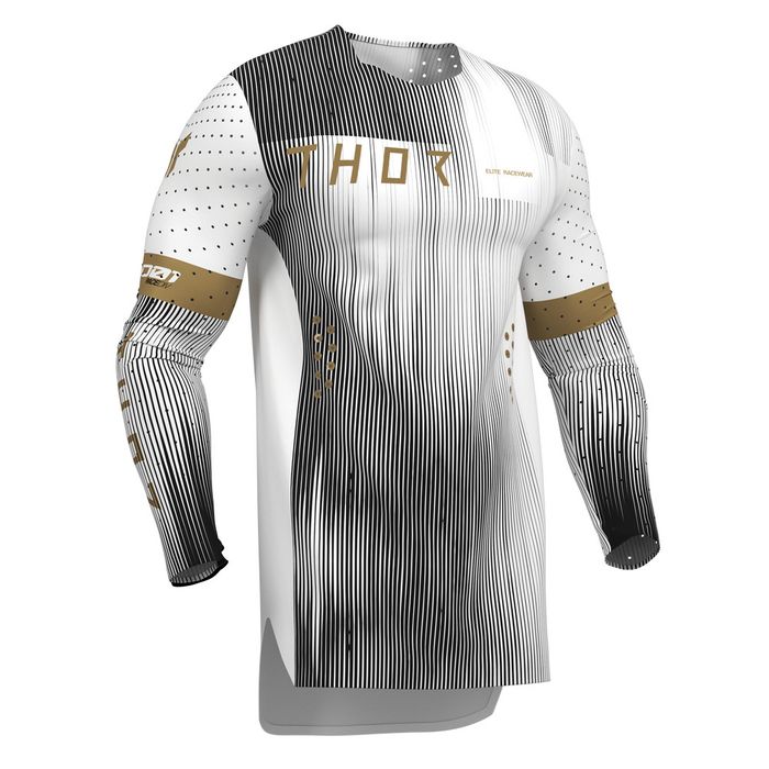 THOR JERSEY SPORTMODE VANISH WHITE/BLACK