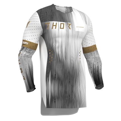THOR JERSEY SPORTMODE VANISH WHITE/BLACK