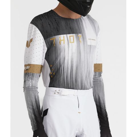 THOR JERSEY SPORTMODE VANISH WHITE/BLACK