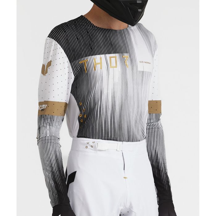 THOR JERSEY SPORTMODE VANISH WHITE/BLACK