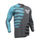 THOR JERSEY LAUNCHMODE CHARCOAL/AQUA