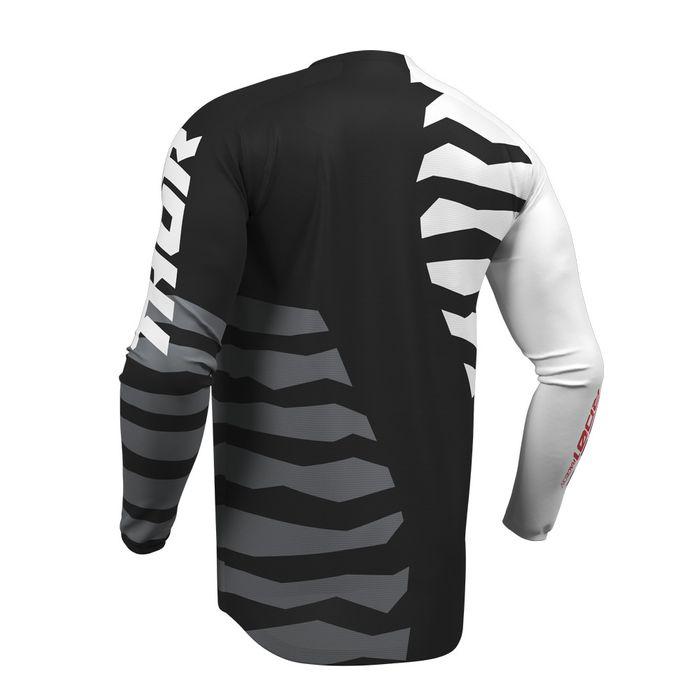 THOR JERSEY LAUNCHMODE BLACK/WHITE