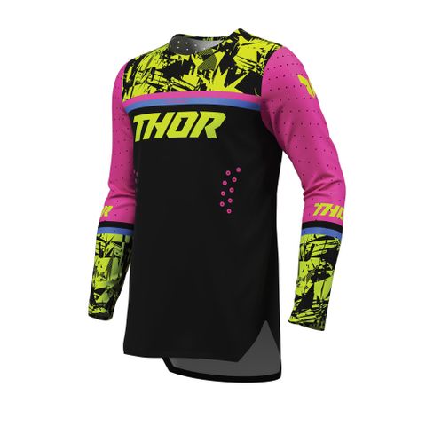 THOR JERSEY SPORTMODE PUNKED BLACK/FU YOUTH