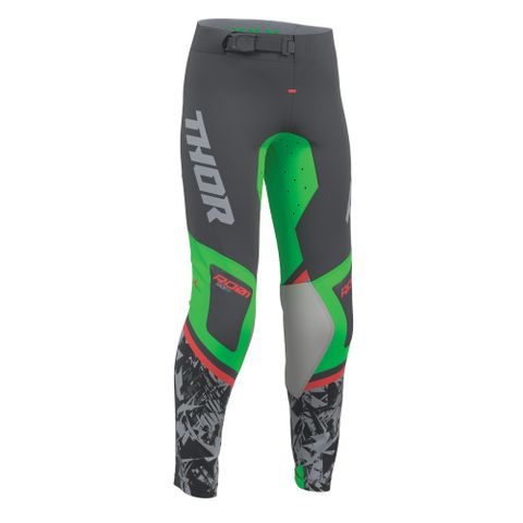 THOR PANT SPORTMODE CHARCOAL/GREEN YOUTH