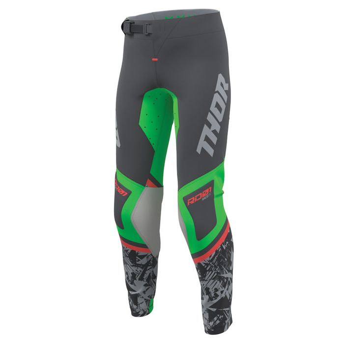 THOR PANT SPORTMODE CHARCOAL/GREEN YOUTH