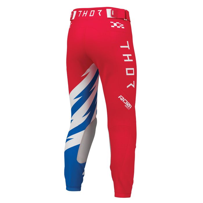 THOR PANT LAUNCHMODE RED/BLACK YOUTH